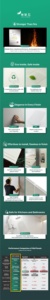 Panneau mural intérieur N-Board DIY, panneau mural moderne pour salle de bain et cuisine, ignifuge, résistant à l'eau, économique, écologique - Product Image 5
