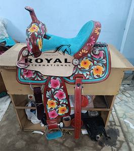 Silla de Montar para Caballo de Cuero Marrón de Alta Calidad con Estribos de Aluminio, Tamaños y Colores Personalizados Disponibles, Se Aceptan Pedidos al por Mayor - Product Image 6