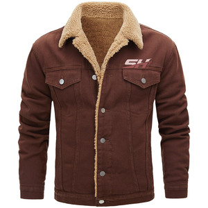 Chaqueta Vaquera de Diseño Nuevo y Personalizado para Hombre, Chaqueta Vaquera Moderna para Correr, Chaqueta Vaquera Urbana, Chaquetas Vaqueras para Hombre - Product Image 1