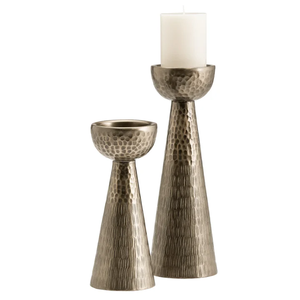 Best Quality Candle Stand For Home Decor Brass Antique Finish <b>Hammered</b> Candle <b>Holder</b> Casted Aluminium Handmade Customized - Product Image 5