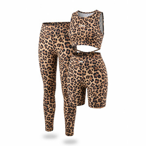 Ensemble de yoga sans couture haute performance pour femmes, 3 pièces, vêtements de sport et de fitness, fabriqué par Hanger Impex - Product Image 1