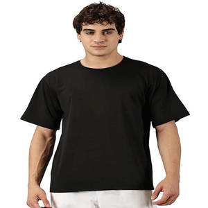 Camiseta de Cuello Redondo para Hombre, Estilo Deportivo y Casual, 100% Algodón de Alta Calidad, Color Sólido, Estilo Hombro - Product Image 2