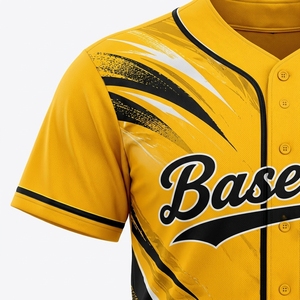 Baseball Uniform Custom Team Jersey And Pants Breathable Moisture Wicking Lightweight Athletic Sportswear For Professional <b>Train</b> - Product Image 5