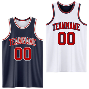 Maillot de basket-ball réversible personnalisé, vêtements de sport à séchage rapide, fournisseur - Product Image 1