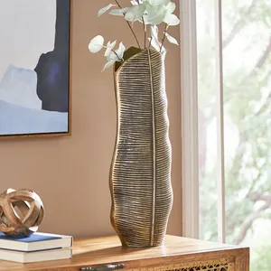 Vase à fleurs en fer artisanal, écologique et artistique, pour la décoration intérieure, de qualité supérieure pour la maison - Product Image 6