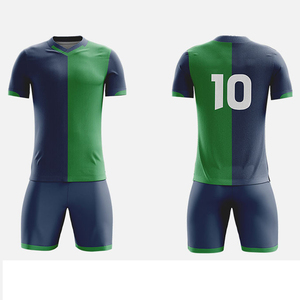 Servicio OEM, Uniformes de Fútbol Personalizados con Sublimación, Conjuntos de Verano de Manga Corta, 100% Poliéster, Secado Rápido y Transpirable - Product Image 1