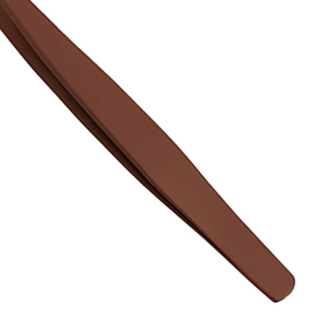 Pince à épiler de précision pour extensions de cils avec pointe fine inclinée pour l'application de cils classiques et volumineux, l'isolation et le coiffage professionnel - Product Image 4