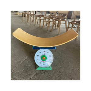 Planche d'équilibre en bois la plus vendue pour enfants, pour la pratique de l'équilibre et le renforcement du tronc, avec une construction en bois durable Sao - Product Image 2