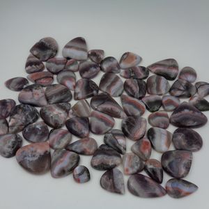 Cabujones de Ágata de Encaje de Amatista Pulida Natural, Gemas Sueltas para Fabricación de Joyas, Anillos y Colgantes al por Mayor - Product Image 5