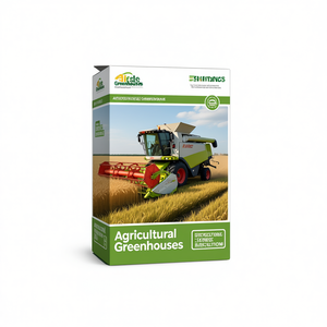 Cosechadora Agrícola para Trigo y Arroz en Invernaderos - Product Image 2