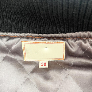 Custom logo Streetwear High Quality Embroidery Varisty <b>Jacket</b> Winter Fleece Leather Bomber Letterman Varsity <b>Jacket</b> for Men - Product Image 6