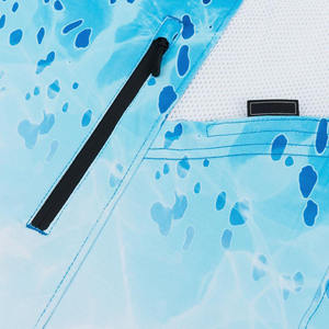 Vestes de pêche à manches longues personnalisables pour hommes, couleur unie, avec masque, vêtements de pêche à séchage rapide pour hommes, fabrication en usine - Product Image 5