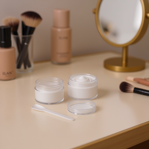 Tarros cosméticos con espátula de 20 g, 2 piezas, para almacenamiento de maquillaje - Product Image 2