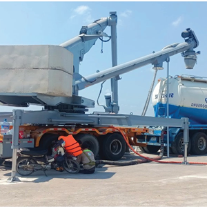 Descargador de Cemento a Granel Ajustable de Acero Inoxidable, Nuevo, Origen Vietnam, Gran Capacidad, Estructura de Acero Duradera para - Product Image 1