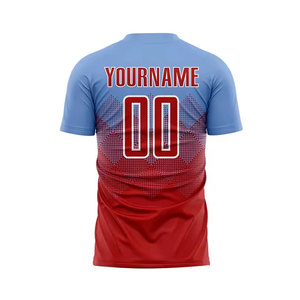 เสื้อฟุตบอลน้ำหนักเบา สวมใส่สบาย ผ้าแห้งเร็ว เหมาะสำหรับการฝึกซ้อม การแข่งขัน และกีฬากลางแจ้ง - Product Image 2