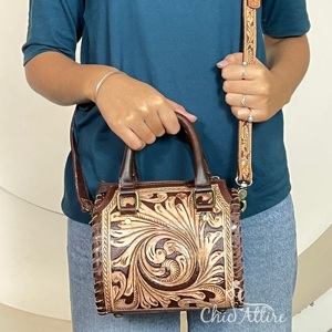 Bolso de Viaje Pequeño con Diseño Floral, Precio de Mayoreo, Duradero, Compacto, con Cierre de Cremallera, Unisex, Tipo Bandolera - Product Image 1