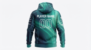 Wolson Industry Sports Club Sublimation Hoodie with Polyester/Cotton Fabric Pocket Design Regular <b>Fit</b> Personalized Printing - Product Image 3