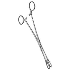 Pinzas de sujeción Rampley de 24.5cm con mandíbulas dentadas atraumáticas de acero inoxidable, instrumento quirúrgico para ORL, primeros auxilios y uso general. - Product Image 4