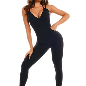 Elegantes Monos Deportivos para Mujer, Diseño Moderno, Corte Ajustado, Sin Mangas, Monos Elegantes para Mujer, Traje de Baño - Product Image 3