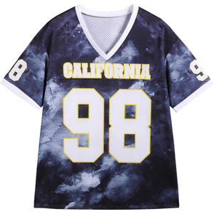 Camiseta deportiva ligera de malla transpirable de secado rápido para fútbol, baloncesto, correr, gimnasio, entrenamiento en equipo - Product Image 6