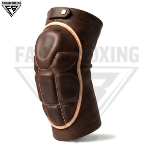 Genouillères en cuir véritable de qualité supérieure, tendance et robustes, pour le travail et la construction, avec rembourrage confortable – Nouveau modèle du fournisseur - Product Image 3