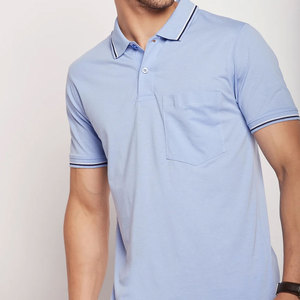 Camiseta Polo Deportiva Personalizada de Alta Calidad para Hombre con Bolsillo, Casual, 100% Algodón, Venta al Por Mayor, Camisetas Polo para Hombre de Alta Calidad - Product Image 4