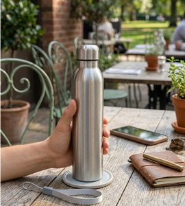 Premium Metal Gym Water Bottle | Eco-Friendly Stainless Steel Sports <b>Flask</b> | Reusable Cold & <b>Hot</b> <b>Drink</b> Thermos Gym Sport Tumbler - Product Image 5