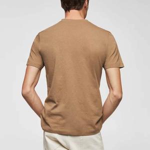 Camisetas holgadas ajustadas con gráfico de transferencia de nuevo diseño para hombre, Camiseta de algodón 100% con estampado de logotipo personalizado para hombre, Camiseta holgada estampada - Product Image 5