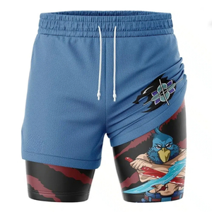 Pantalones Cortos Deportivos Personalizados de Doble Capa para Hombre, para Baloncesto, Transpirables, de Secado Rápido, con Forro de Compresión, Venta al Por Mayor OEM, Todas las Tallas Disponibles - Product Image 5