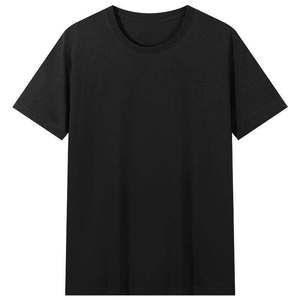 <b>Men's</b> Vintage Solid color Jersey Fabric Short sleeves T-<b>Shirt</b> O Neck Regular Fit Knitted T-<b>Shirt</b> <b>For</b> <b>Men's</b> Wear with OEM Service - Product Image 2