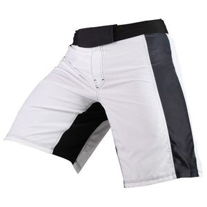Pantalones cortos de entrenamiento MMA para hombre, ajuste flexible, tela de secado rápido para combate, boxeo, gimnasio, entrenamiento y sesiones intensas de artes marciales mixtas. - Product Image 1