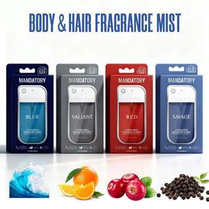 Parfum pour homme longue durée, 4 parfums différents, pour les rendez-vous et les fêtes - 1,5 fl oz/45 ml, parfum pour le corps et les cheveux, cadeau, 4 styles - Product Image 6