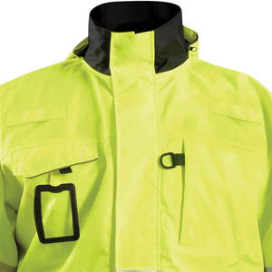 100% Polyester Hi Vis Waterproof Hooded Winter Safety <b>Jacket</b> High Visibility Reflective Workwear Safety <b>Jacket</b> - Product Image 3