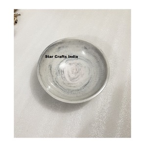 Large Wavy Resin Luxury European Fruit Bowl Serving Personalized <b>Dinnerware</b> for Weddings Best Decorative Fruits Packaged Cartons - Product Image 5