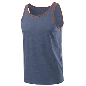 Custom logo <b>running</b> tank men lightweight tank breathable gym tank for training wear bulk order factory supply - Product Image 5