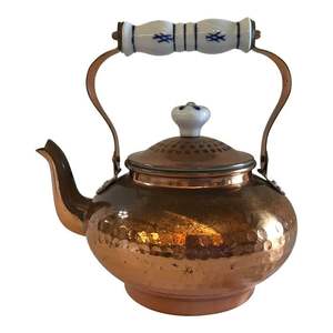 Tetera de Cobre de Lujo, Tetera Tradicional de Cobre para Hervir Agua, Té, Café, Decorativa para Cocina, Hogar, Hotel - Product Image 4