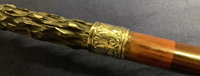 Canne de marche nautique steampunk en laiton, légère, personnalisable, robuste, en bois et métal, 12 pouces