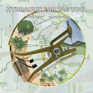 Alicate Aplicador de Etiquetas para Orejas de Ganado, Herramienta de Identificación Animal para Etiquetas de Oreja, para Ganado, Cabras, Ovejas, Cerdos, Vacas, Instrumentos Veterinarios - Product Image 4