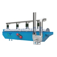 Machine de séchage de ligne de processus de miettes de pain de riz de nutrition dessiccateur de lit fluide vibrant