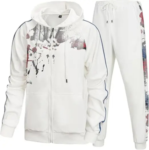 Wholesale RAPID SPORTS 2026 Manufacturer's High Quality Breathable Eco-Friendly Plus Size Men's Solid Fleece <b>Tracksuit</b> - Product Image 1