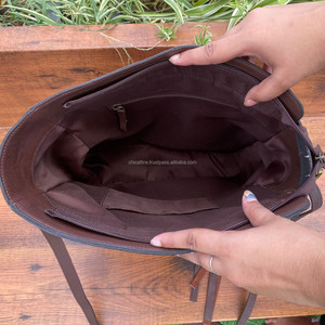 Nuevo bolso de hombro de cuero de vaca para mujer de cuero de vaca con estampado Floral occidental, bolso de mensajero Concho de transporte oculto de cuero genuino - Product Image 6