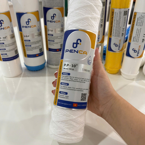 ตลับไส้กรองผ้าฝ้าย PP ขนาด10นิ้ว1ไมครอนและ5ไมครอนระบบกรองน้ำเครื่องกรองน้ำสำหรับใช้ในบ้าน - Product Image 2