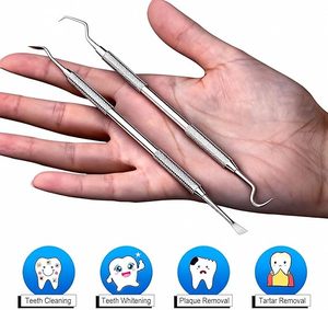 Raspador y Limpiador Dental Profesional de Doble Punta, Eliminador de Sarro y Cálculos, Cuidado Bucal para Dentistas, Aprobado por ISO - Product Image 5