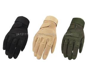 Gants tactiques de haute Performance à doigt complet, gants tactiques de couleur verte avec Logo personnalisé - Product Image 5