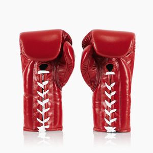 Fairtex BGL6 Lace-up Boxing Gloves, Custom Premium Cowhide Leather Sparring Training Boxing Gloves - Product Image 2