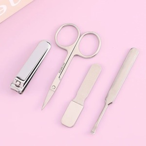 BAFA SURGICAL INSTRUMENTS SNI-NN-463 Portable Stainless Steel Manicure Set-Nail Clippers Scissors <b>Ear</b> <b>Pick</b> Thick Nails Care Wide - Product Image 3