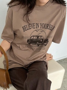 Nuevas camisetas transpirables de primera calidad para mujer, tela suave de algodón, MOQ bajo, camisetas para mujer en oferta, precio económico, venta al por mayor - Product Image 3