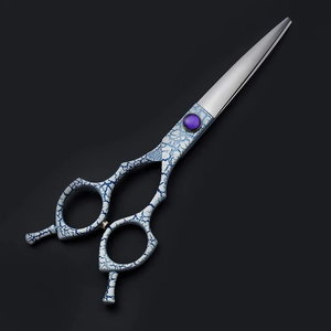Hairdressing Scissors Cutting Thinning Set Hair Scissors Professional High Quality 6.0 Inch Barber Salons <b>Shears</b> ANAAIF - Product Image 5