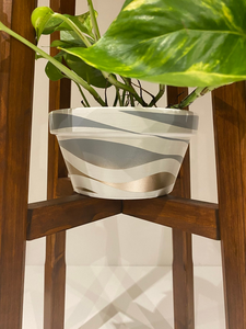 Luxury Handmade Two Tier Wood Plant Stand Elegant Flower <b>Pot</b> Shelf for Modern Home Interior Decor - Product Image 4
