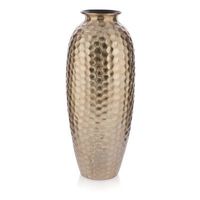 AXIOM WA-336 Vase Moderne en Aluminium Métallique, Design Cylindrique Fait Main avec Glaçure Transparente, Couleur et Forme Personnalisables pour la Maison et les Événements